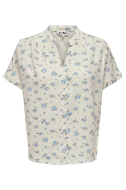 Only Camisas E Blusas-Camisa Manga Curta Popelina