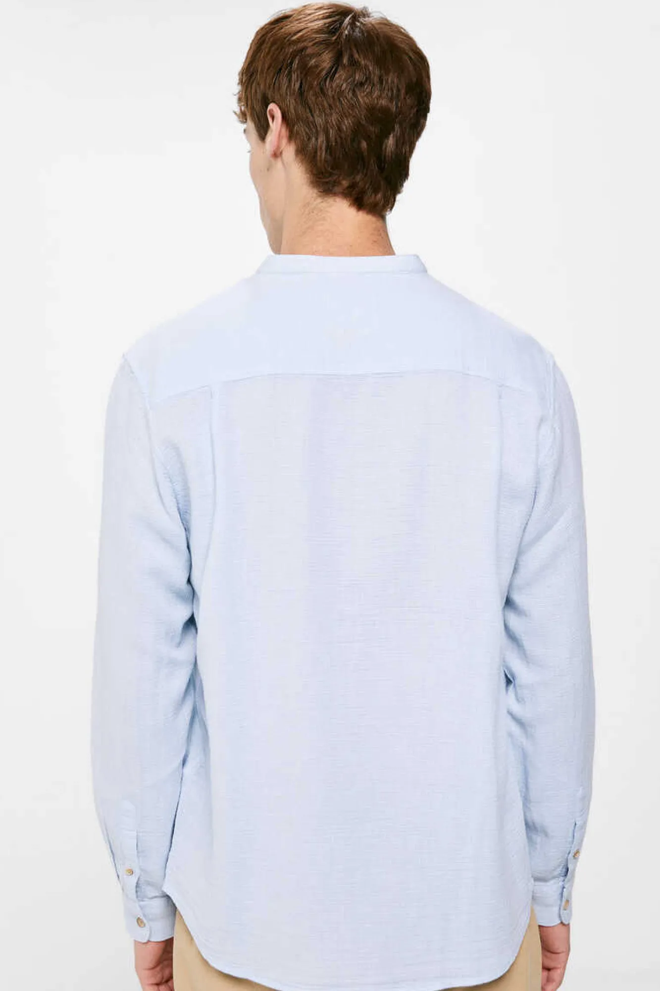 Springfield Camisa Mao Azul Clearance