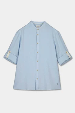 Springfield Camisa Mao Azul Clearance