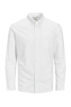 Jack & Jones Camisa Oxford Branco Sale