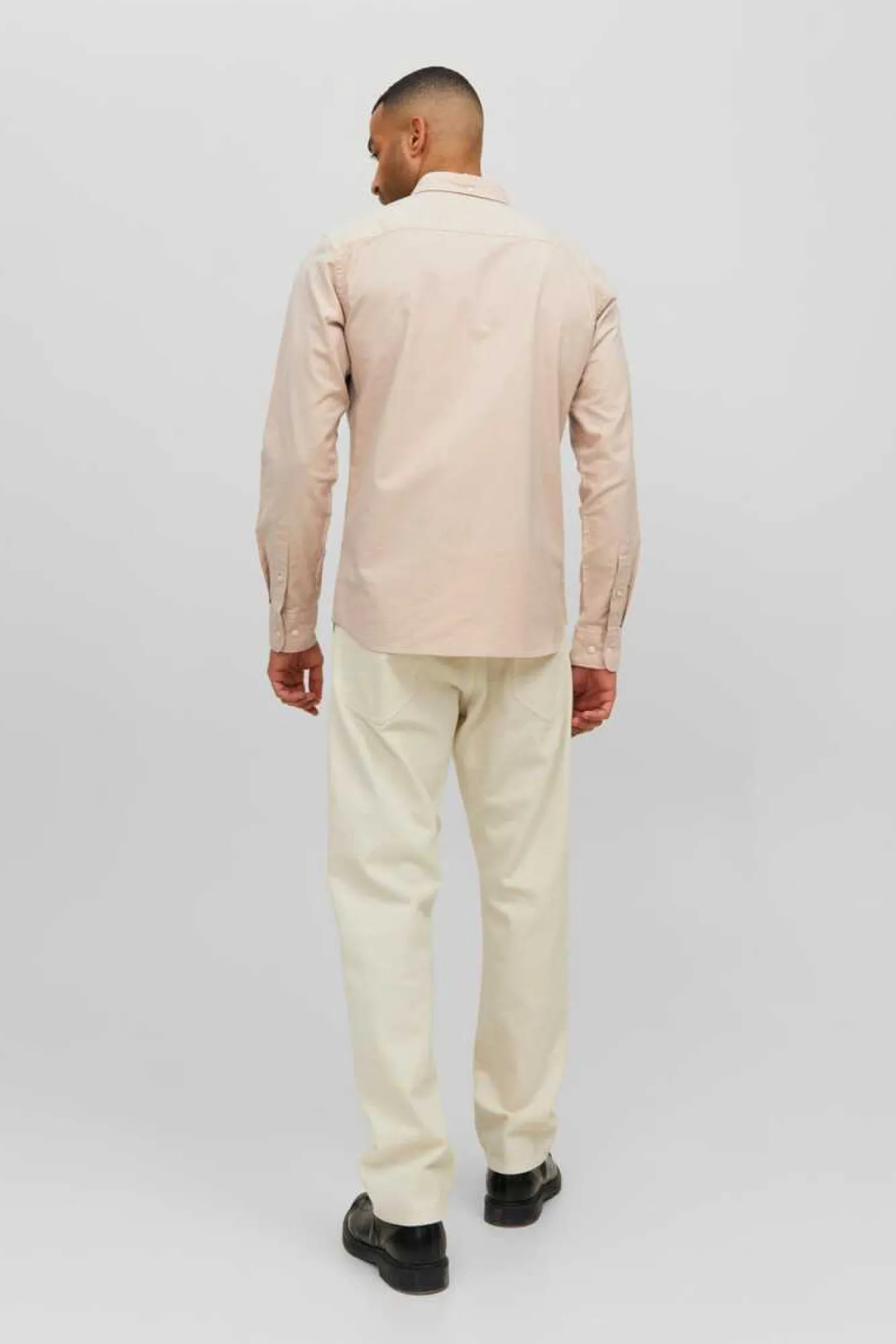 Jack & Jones Camisa Oxford Castanho