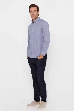 Cortefiel Camisa Oxford Lisa Azul Clearance