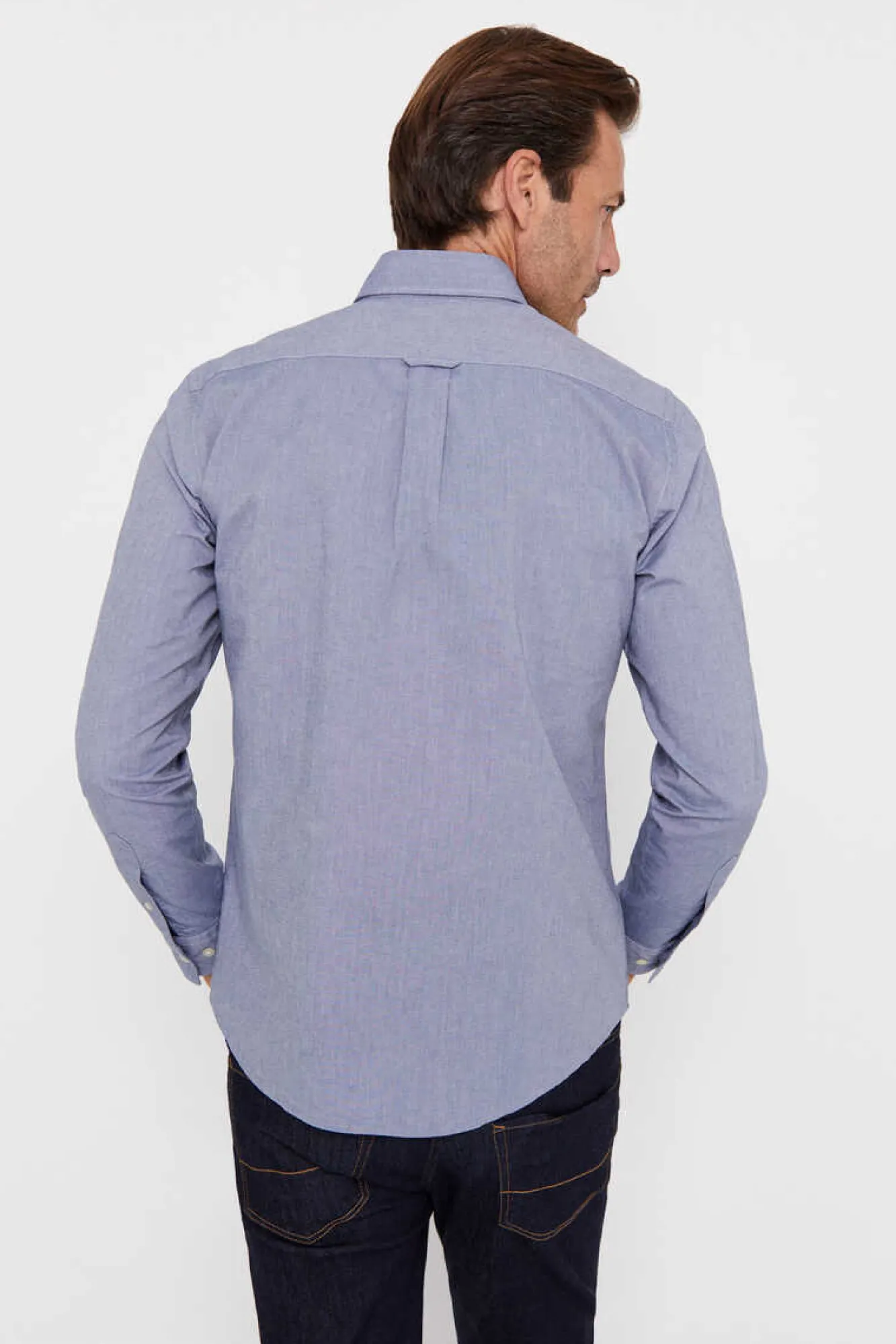 Cortefiel Camisa Oxford Lisa Azul Clearance