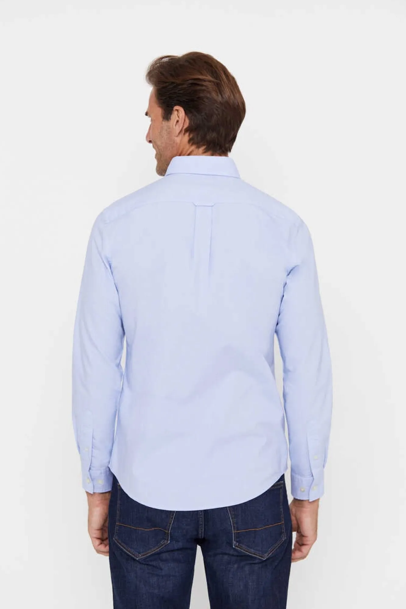 Cortefiel Camisa Oxford Lisa Azul New