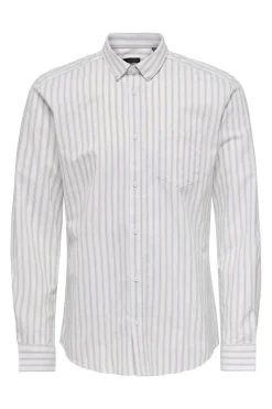 Camisa Oxford Riscas