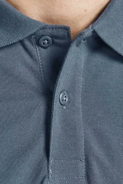 Jack & Jones Camisa Polo De Manga Curta Simples Roxo