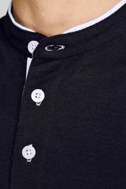 Jack & Jones Camisa Polo De Manga Curta Marinho Outlet