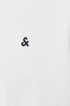 Jack & Jones Camisa Polo De Manga Curta Branco Sale