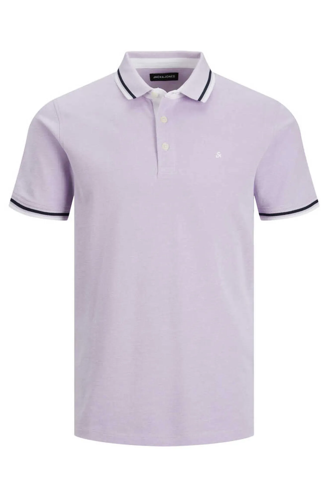 Jack & Jones Camisa Polo De Manga Curta Roxo Hot