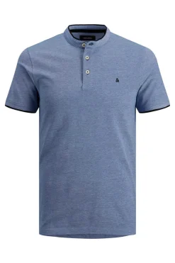 Jack & Jones Camisa Polo De Manga Curta Azul Hot
