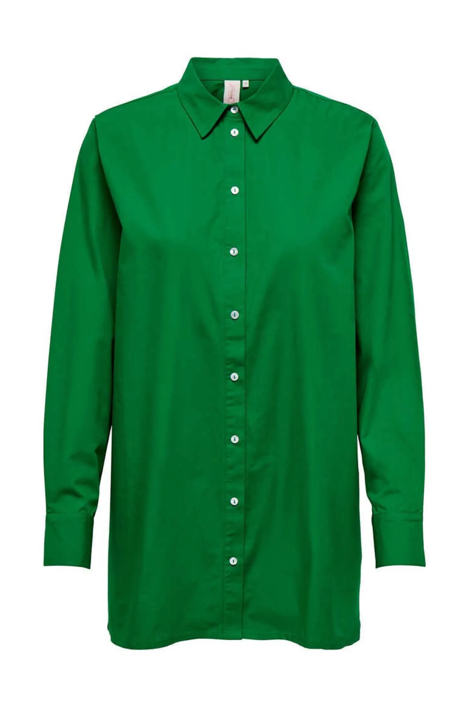 Only Camisas E Blusas-Camisa Popelina Gola Lapelas