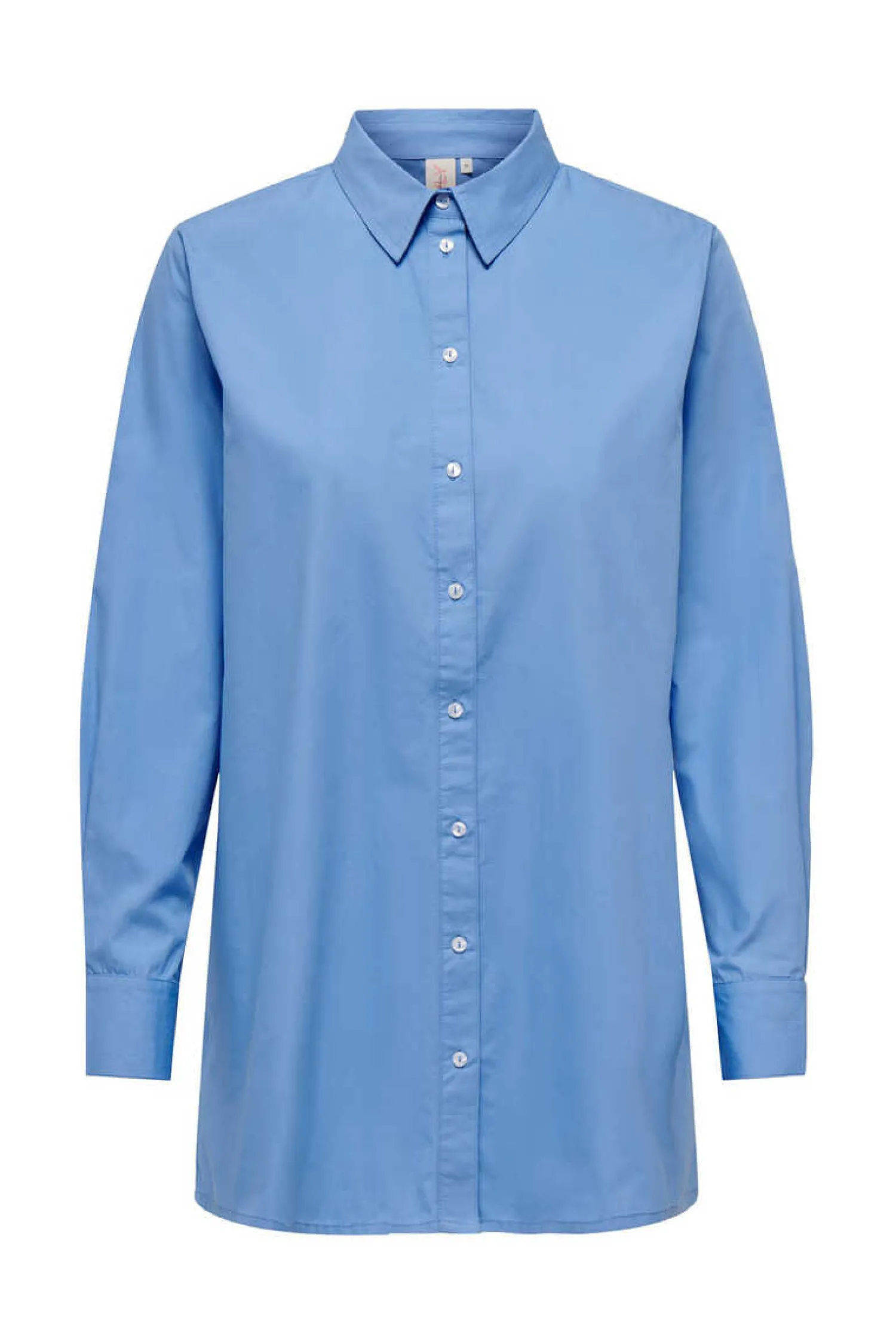 Only Camisas E Blusas-Camisa Popelina Gola Lapelas