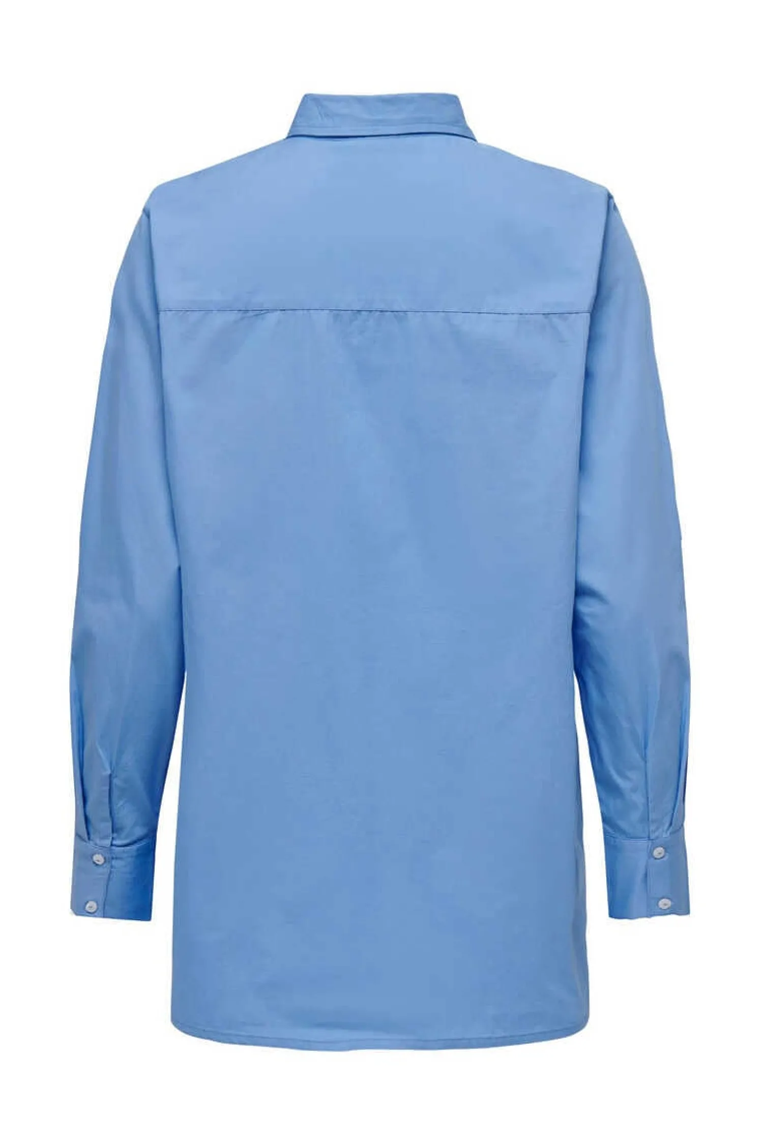 Only Camisas E Blusas-Camisa Popelina Gola Lapelas