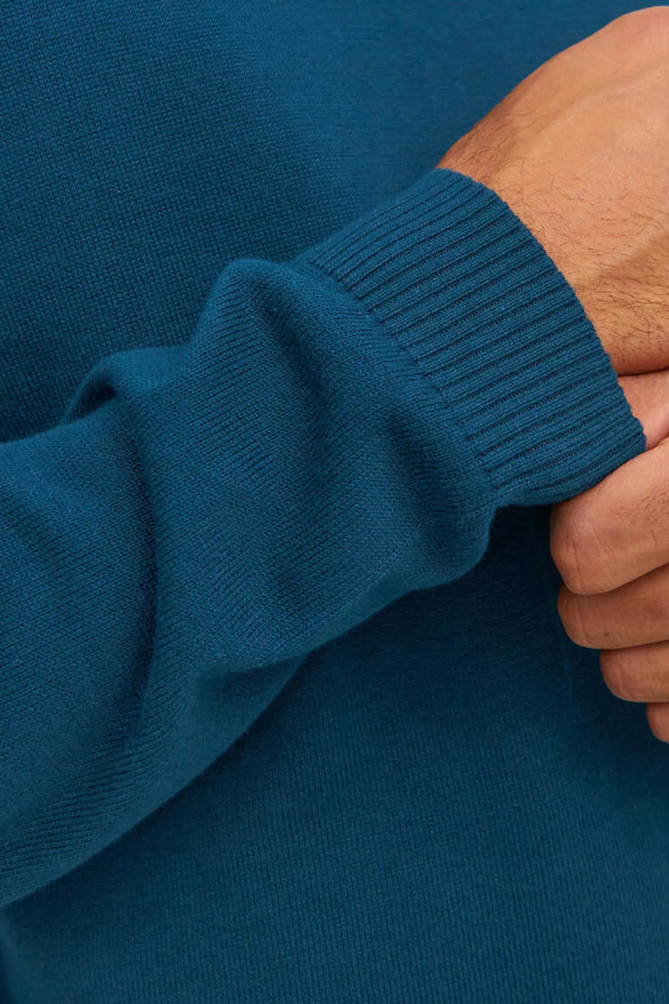 Jack & Jones Camisa Sarja Lisa Slim Fit Azulado