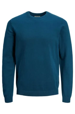 Jack & Jones Camisa Sarja Lisa Slim Fit Azulado