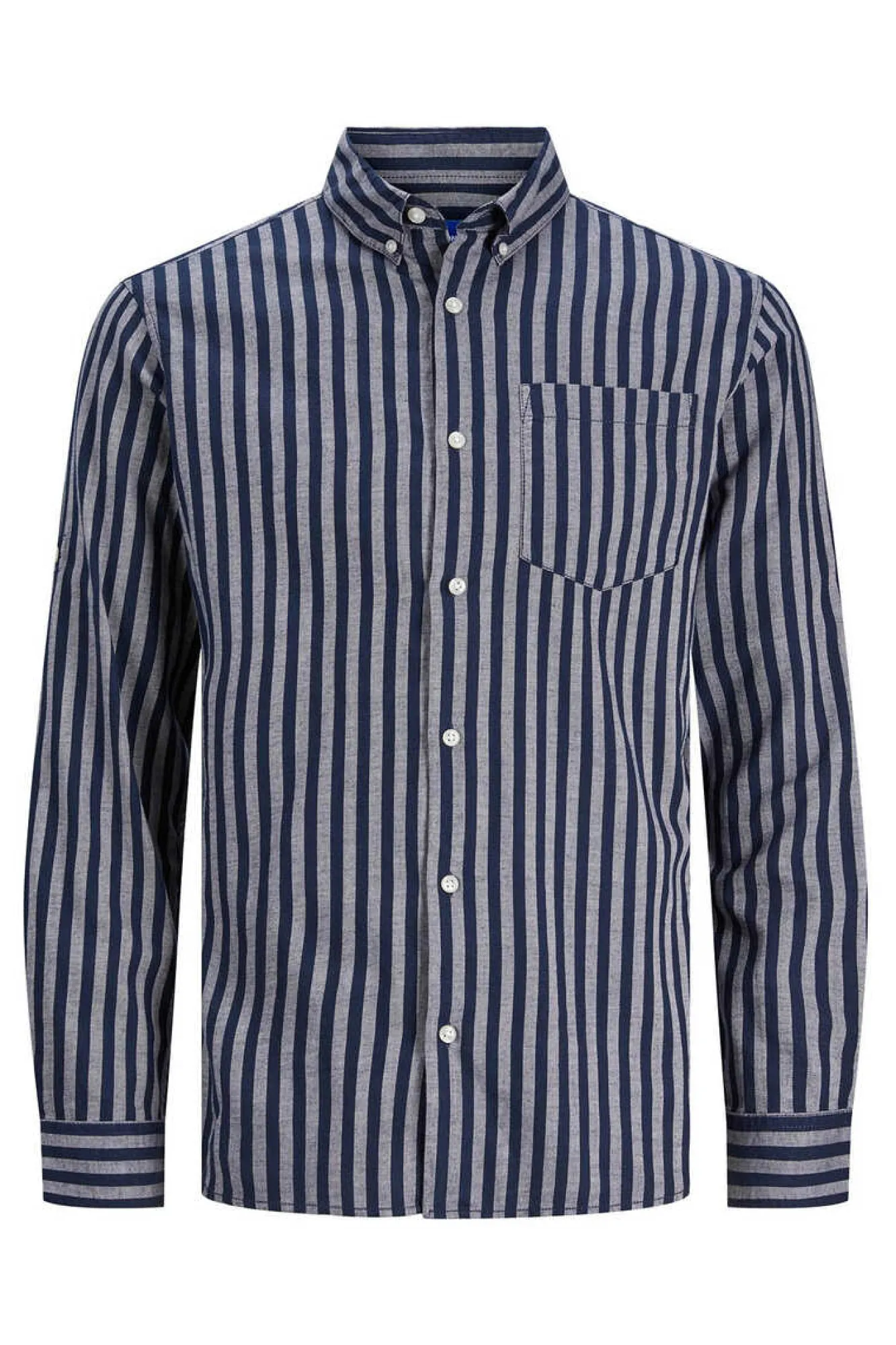Jack & Jones Camisa Sarja Riscas Slim Fit Rosa Discount