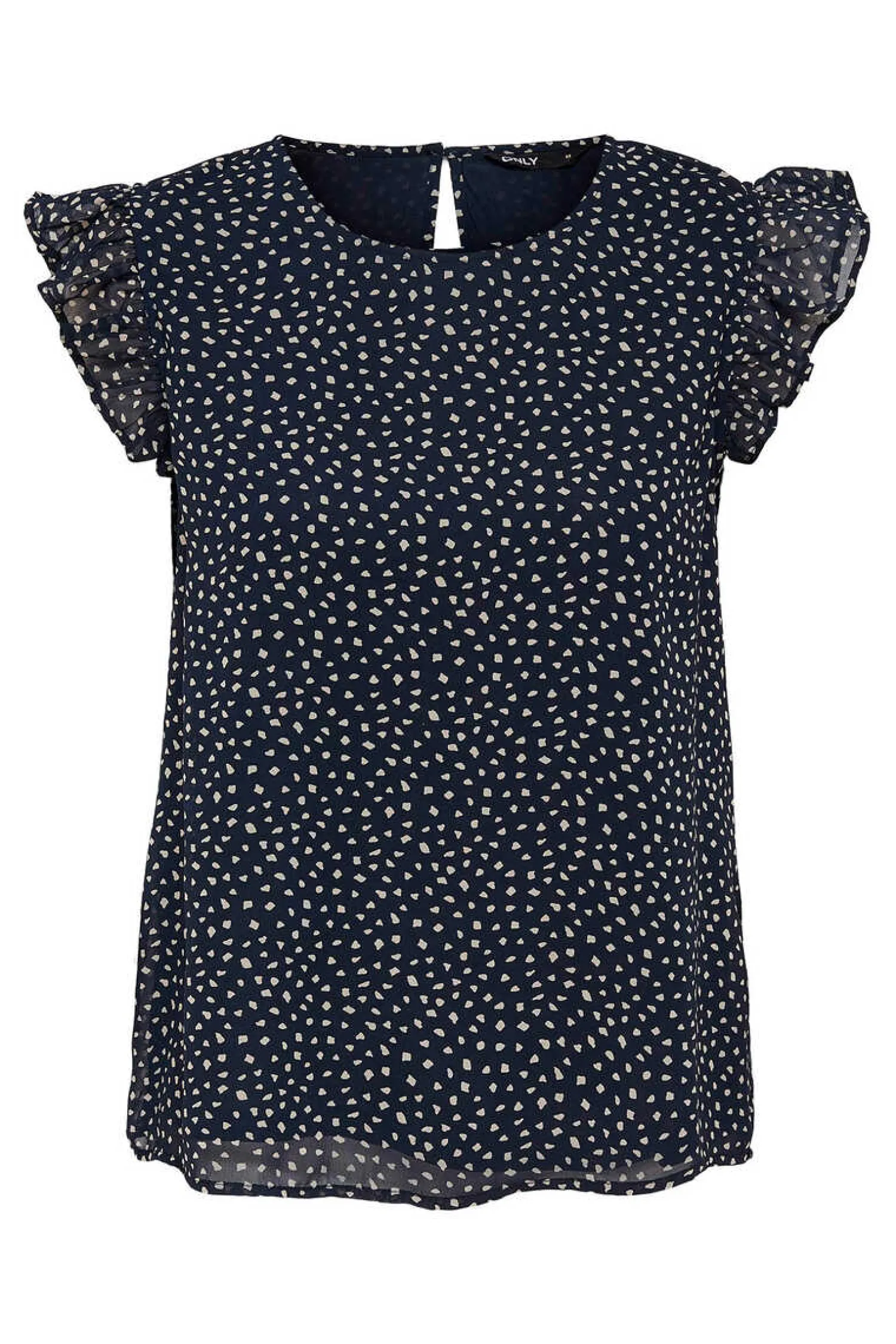 Only Camisas E Blusas-Camisa Sem Mangas Com Gola Redonda