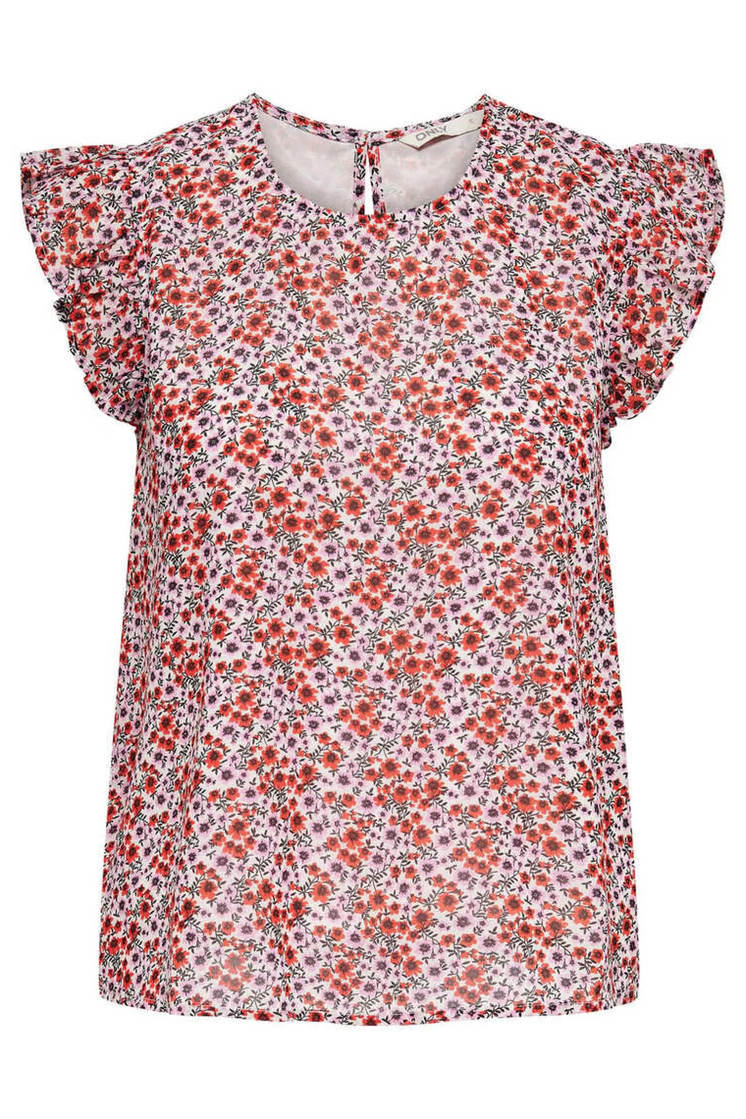 Only Camisas E Blusas-Camisa Sem Mangas Com Gola Redonda