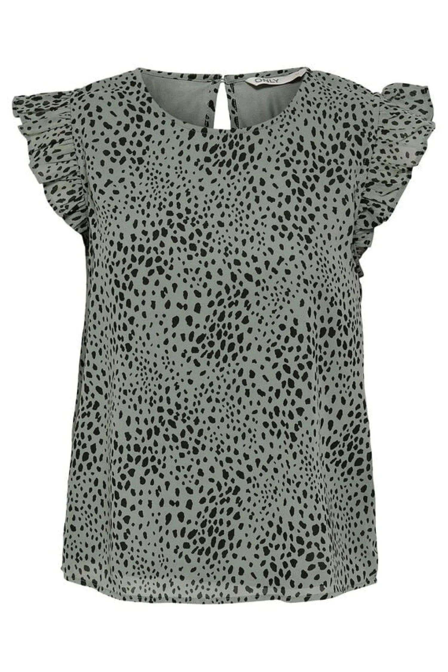 Only T-Shirts-Camisa Sem Mangas Com Gola Redonda