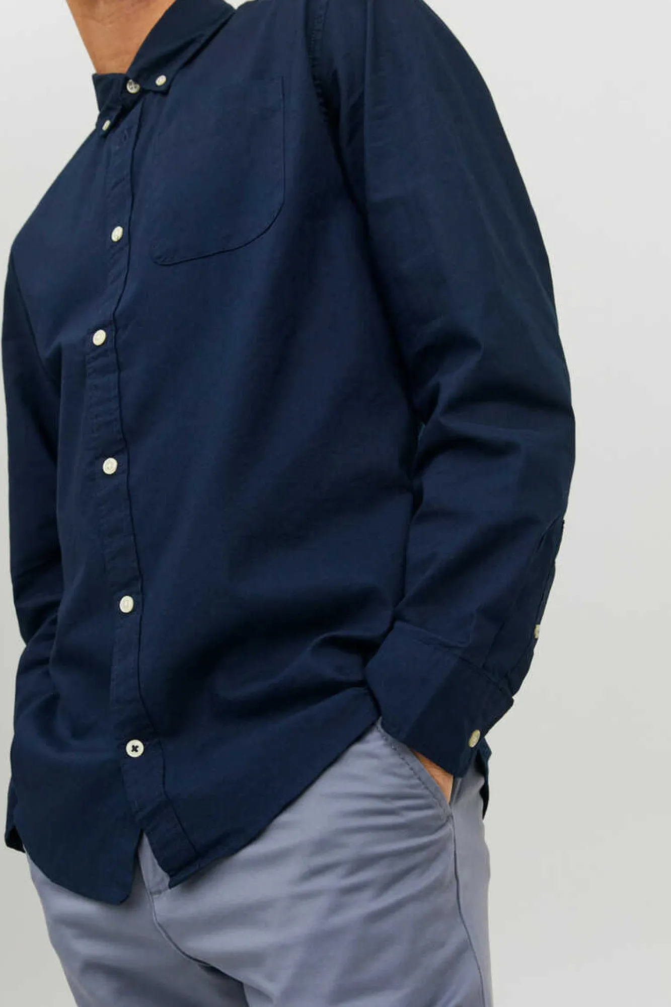 Jack & Jones Camisa Simples Marinho New
