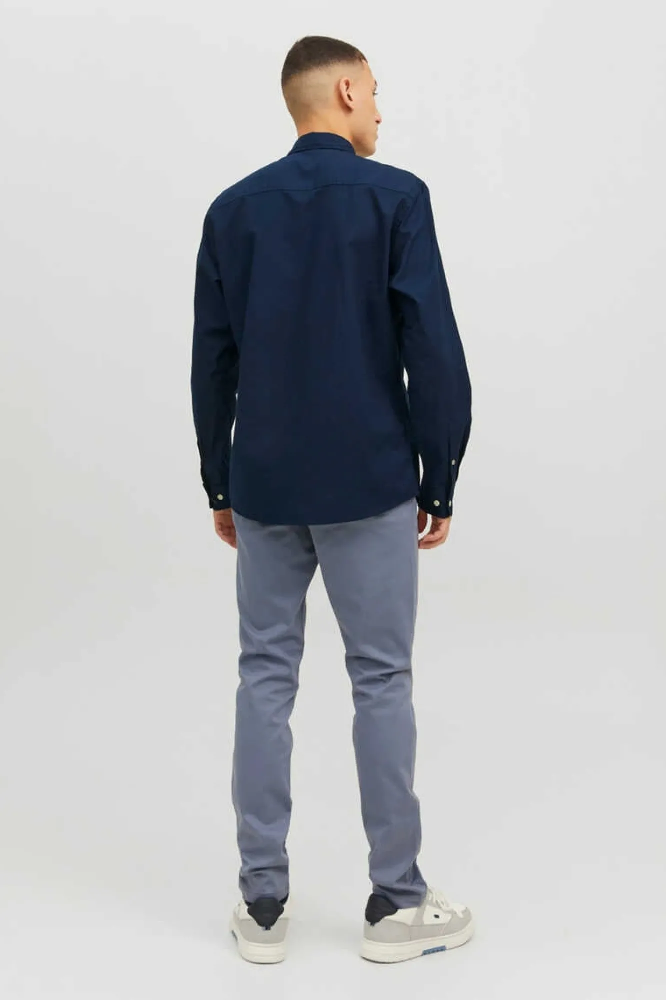 Jack & Jones Camisa Simples Marinho New