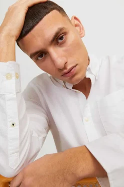 Jack & Jones Camisa Simples Branco