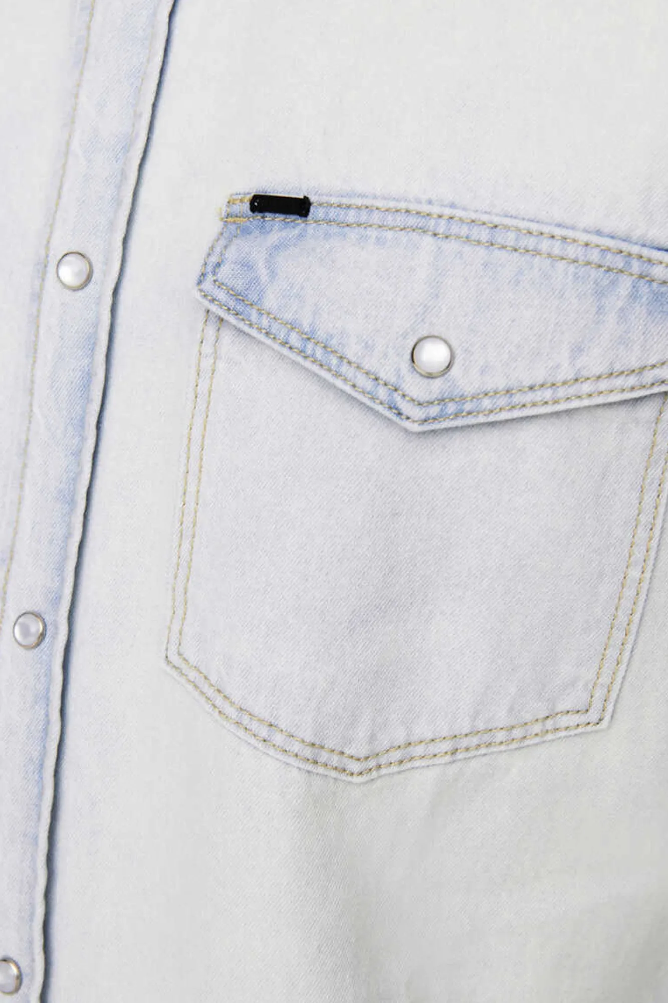 Only & Sons Camisa Tecido Denim Mix Azul Outlet