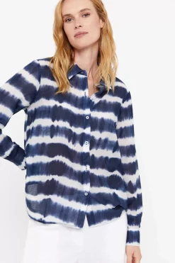 Cortefiel Camisas E Blusas-Camisa Tie Dye Sustentavel