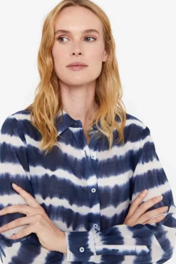 Cortefiel Camisas E Blusas-Camisa Tie Dye Sustentavel