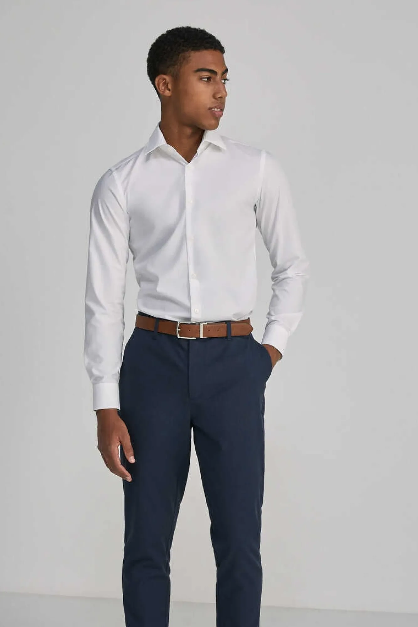 HUGO Camisa Versatil Para Qualquer Ocasiao Branco Best