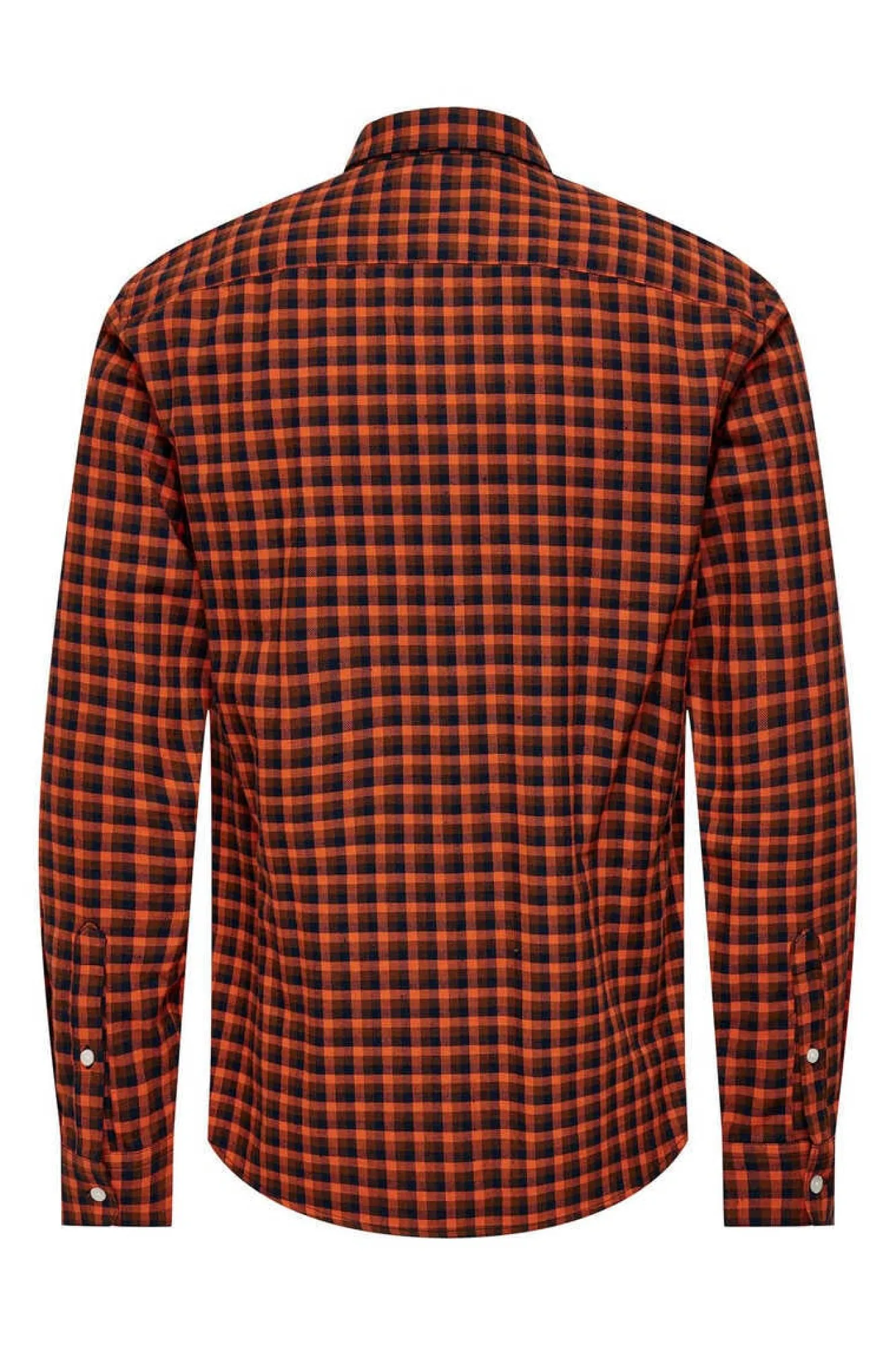Only & Sons Camisa Xadrez Flanela Red New
