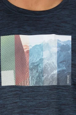 Regatta Camiseta Fingal Vii Azul Outlet