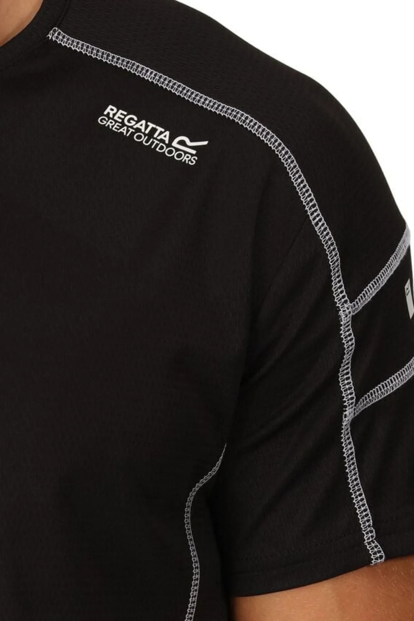 Regatta Camiseta Virda Iii Preto Discount