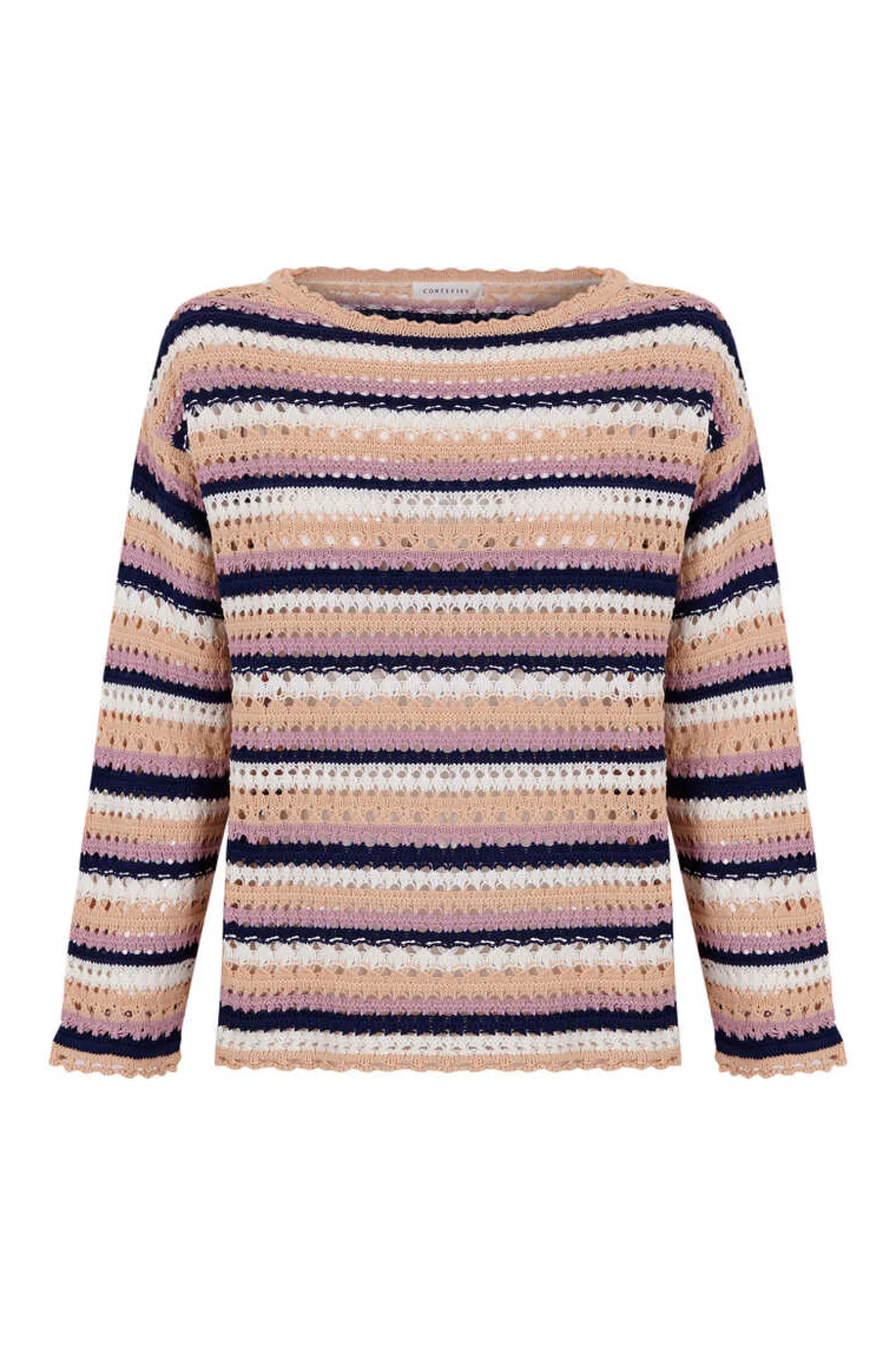 Cortefiel Sueteres E Cardigans-Camisola Algodao Bci