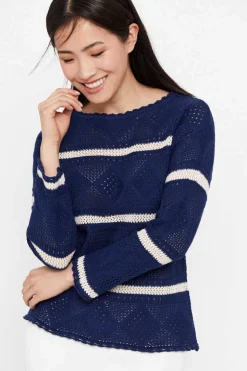 Cortefiel Sueteres E Cardigans-Camisola Algodao Bci