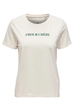 Only T-Shirts-Camisola Algodao Mensagem