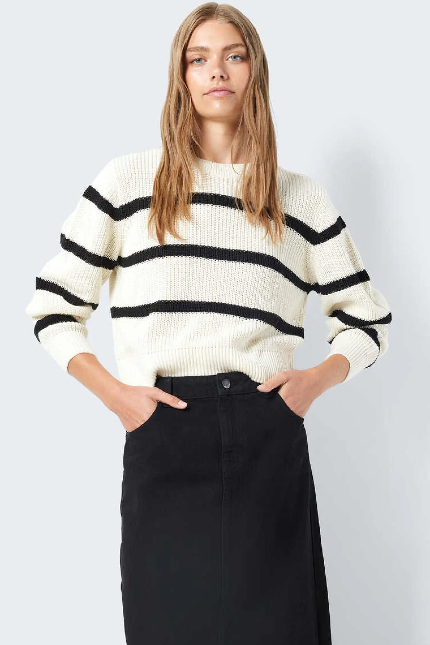 Noisy May Sueteres E Cardigans-Camisola As Riscas