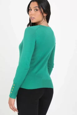 Brave Soul Sueteres E Cardigans-Camisola Basica Com Gola Caixa