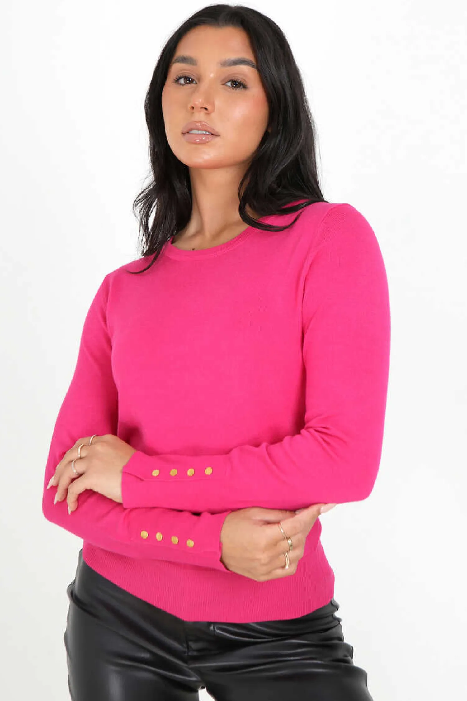 Brave Soul Sueteres E Cardigans-Camisola Basica Com Gola Caixa