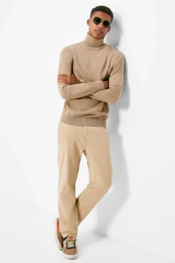 Springfield Camisola Basica Gola Cisne Camel