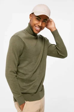 Springfield Camisola Basica Gola Cisne Cinza Sale