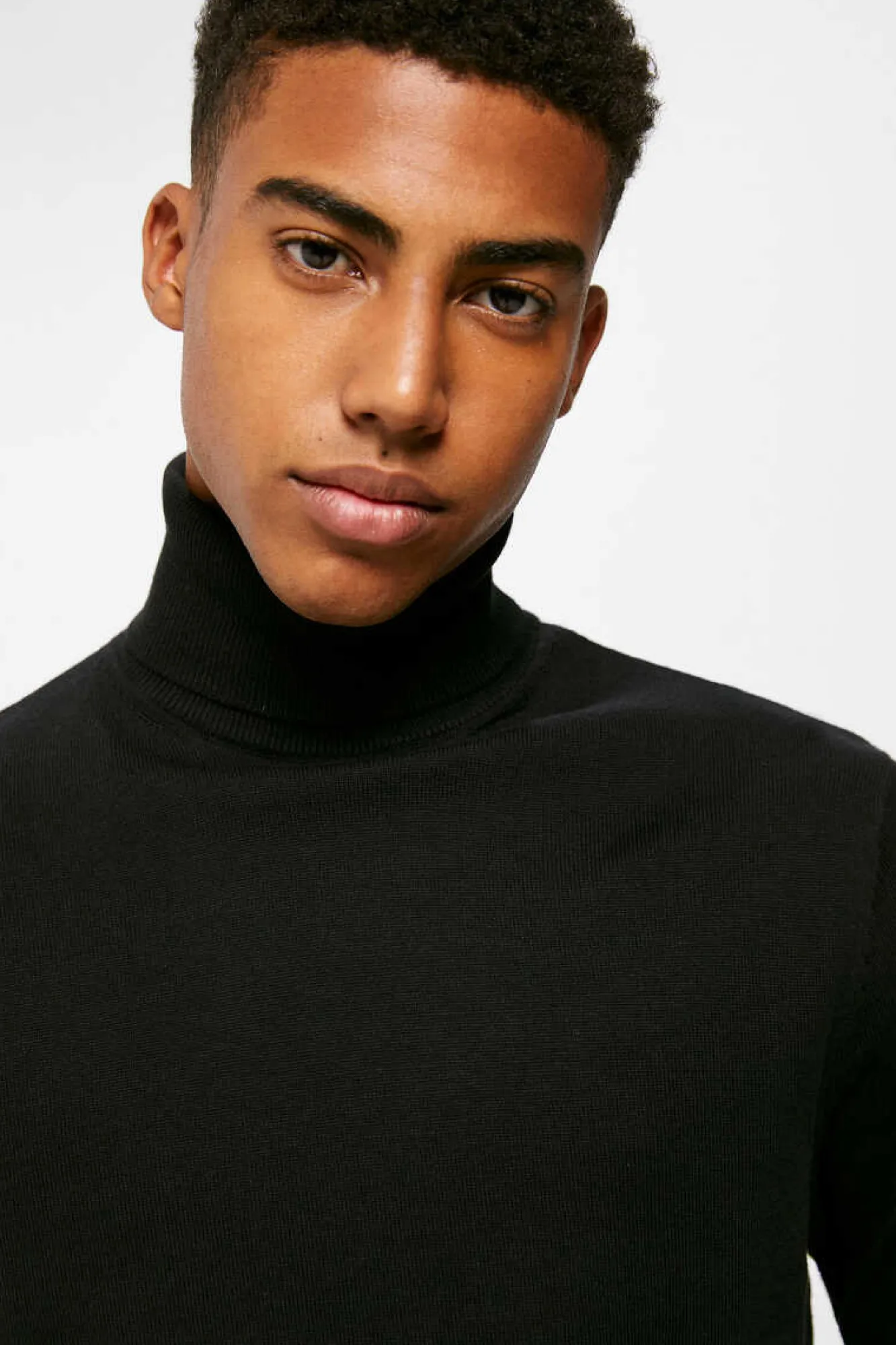 Springfield Camisola Basica Gola Cisne Preto Clearance