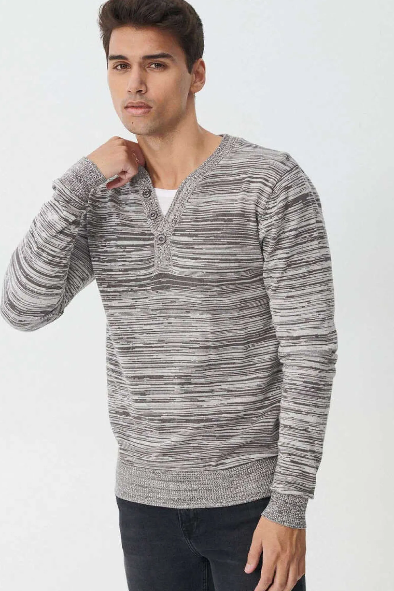 Inside Camisola Basica Torcal Cinza Best