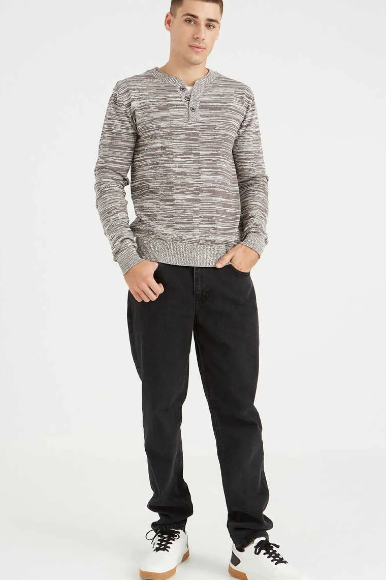 Inside Camisola Basica Torcal Cinza Best