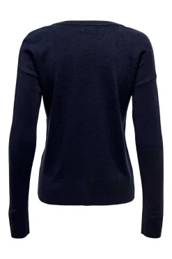 Only Sueteres E Cardigans-Camisola Bico Gola De Renda