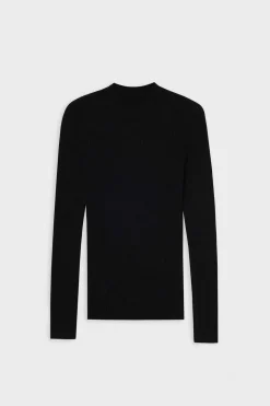 Inside Sueteres E Cardigans-Camisola Canelada Gola Alta