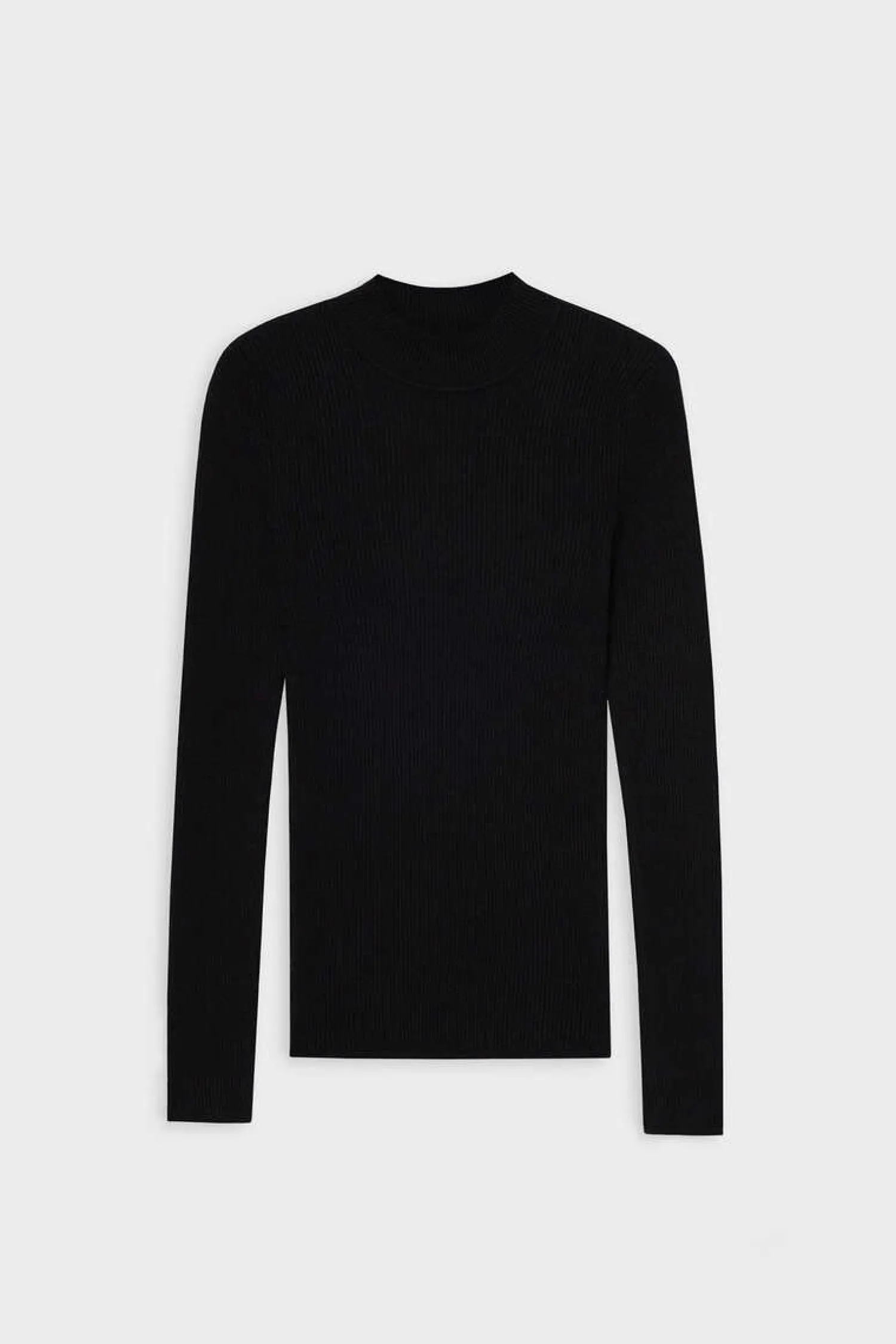 Inside Sueteres E Cardigans-Camisola Canelada Gola Alta