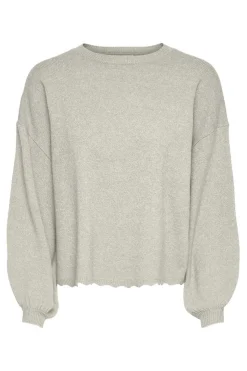 Only Sueteres E Cardigans-Camisola Com Malha Debruada