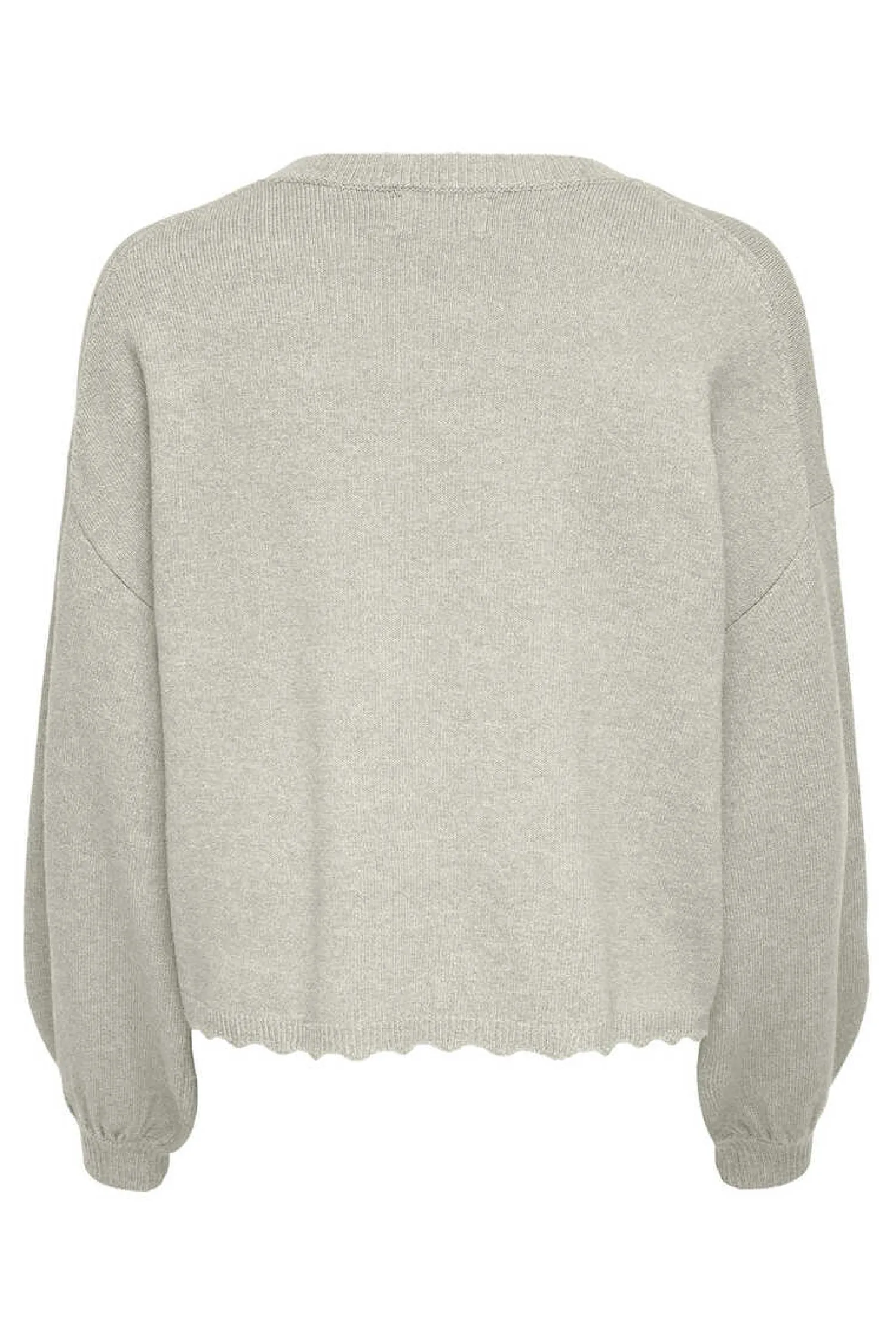 Only Sueteres E Cardigans-Camisola Com Malha Debruada