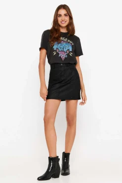 Only Saias-Camisola Cropped De Malha